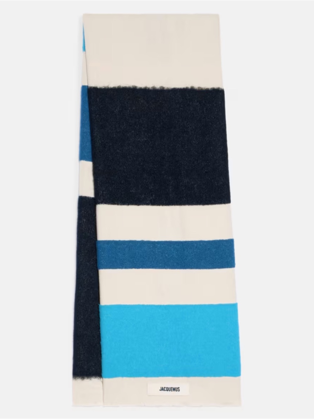 Jacquemus L’Echarpe Arazzo Blue Multicolor  Scarf